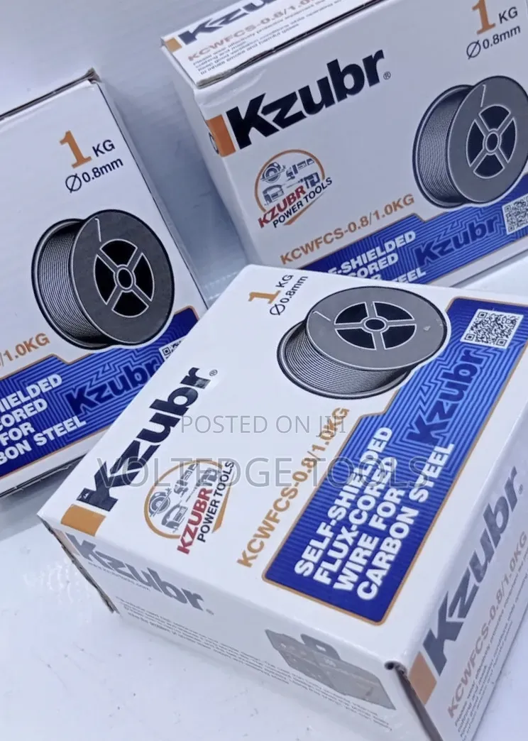 Kzubr 1kg 0.8mm Gasless Flux Cored Welding Wire for Carbon Steel
