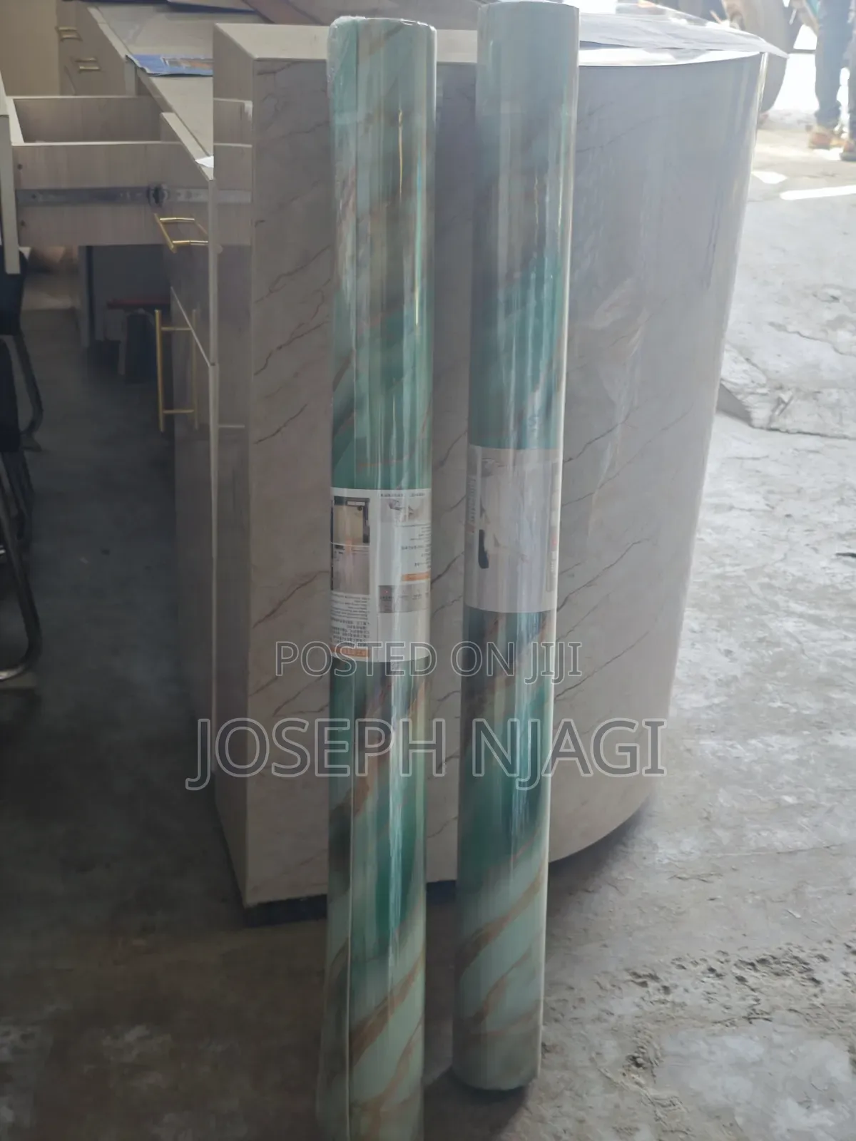 Self-Adhesive Marble Wallpaper / PVC Waterproof Contact Paper