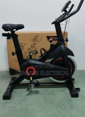 Fitness Exercise Bike/Spin Bike for Cardio, Strength Workouts