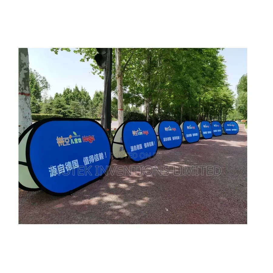 Customised Pop Up Banner 1x2 Meters