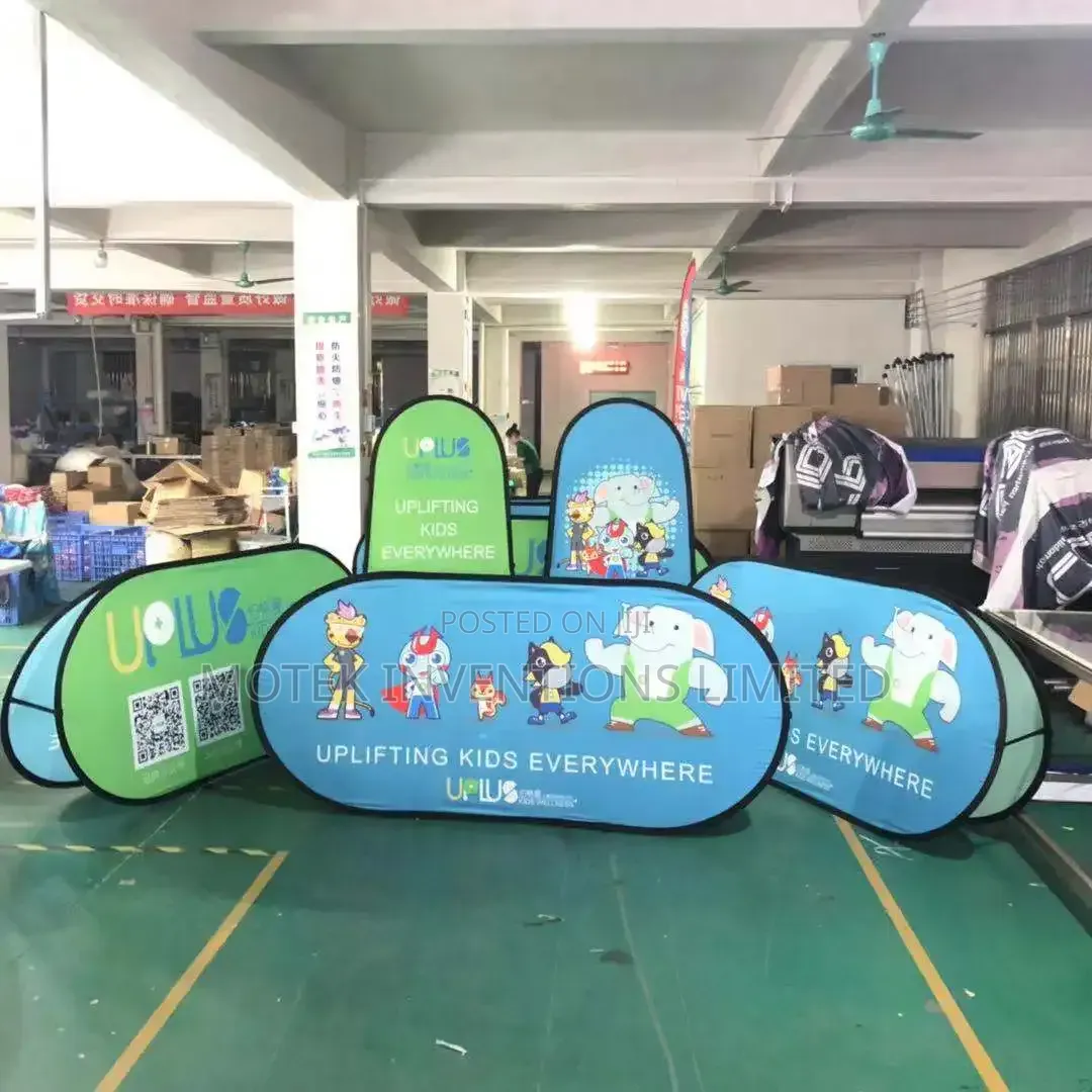 Customised Pop Up Banner 1x2 Meters