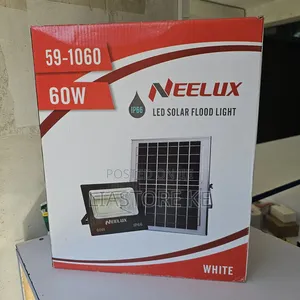 60W Solar Flood Light IP66 – LED Outdoor Security Lamp