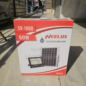 60W Neelux LED Solar Flood Light IP66 With Solar Panel