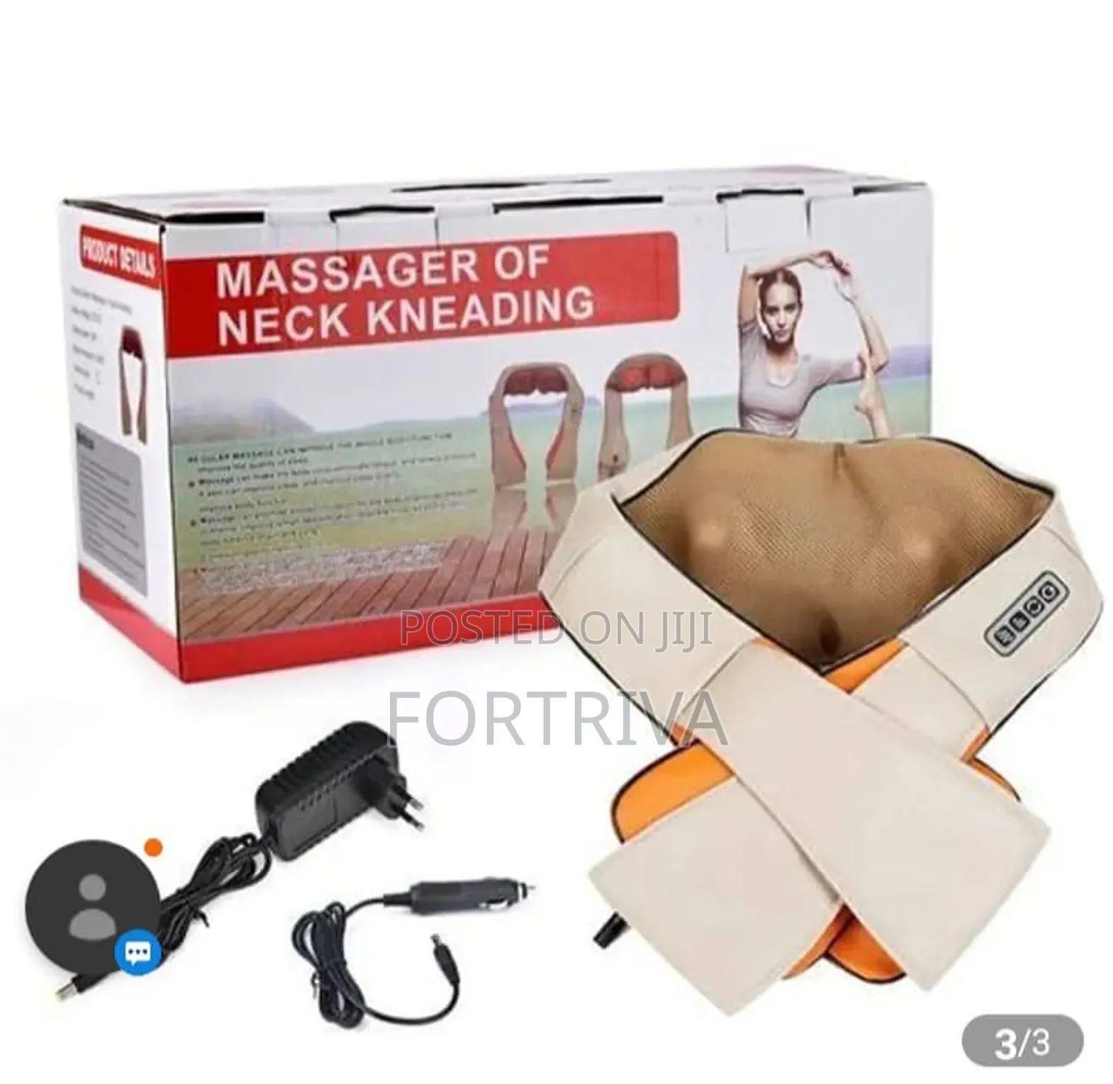 Neck and Back Massager Kneading Full Body