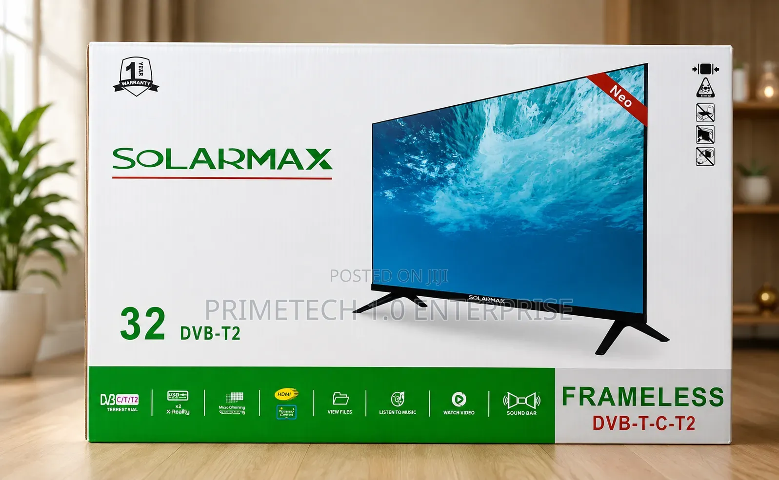 Solarmax 32 Inches Free to Air Digital TV