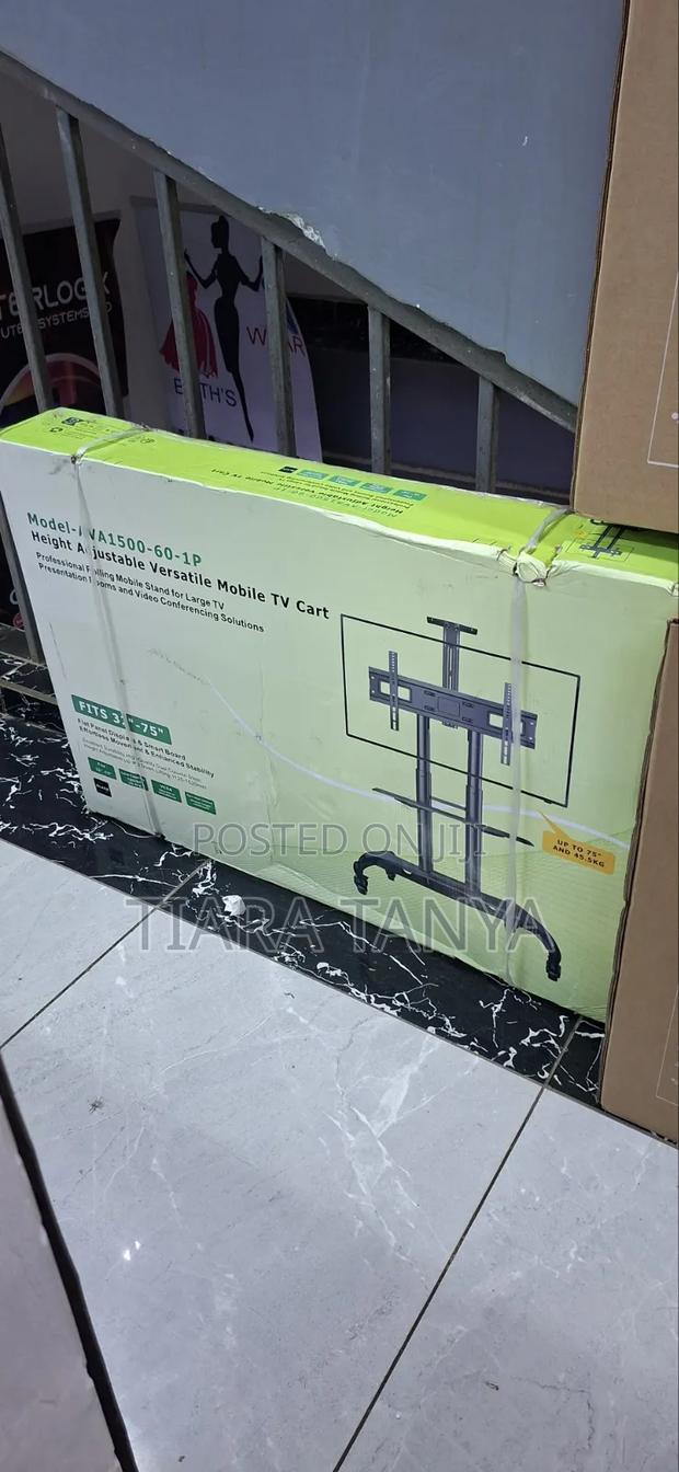 Ava TV Trolley Movable Stand 32" to 75"
