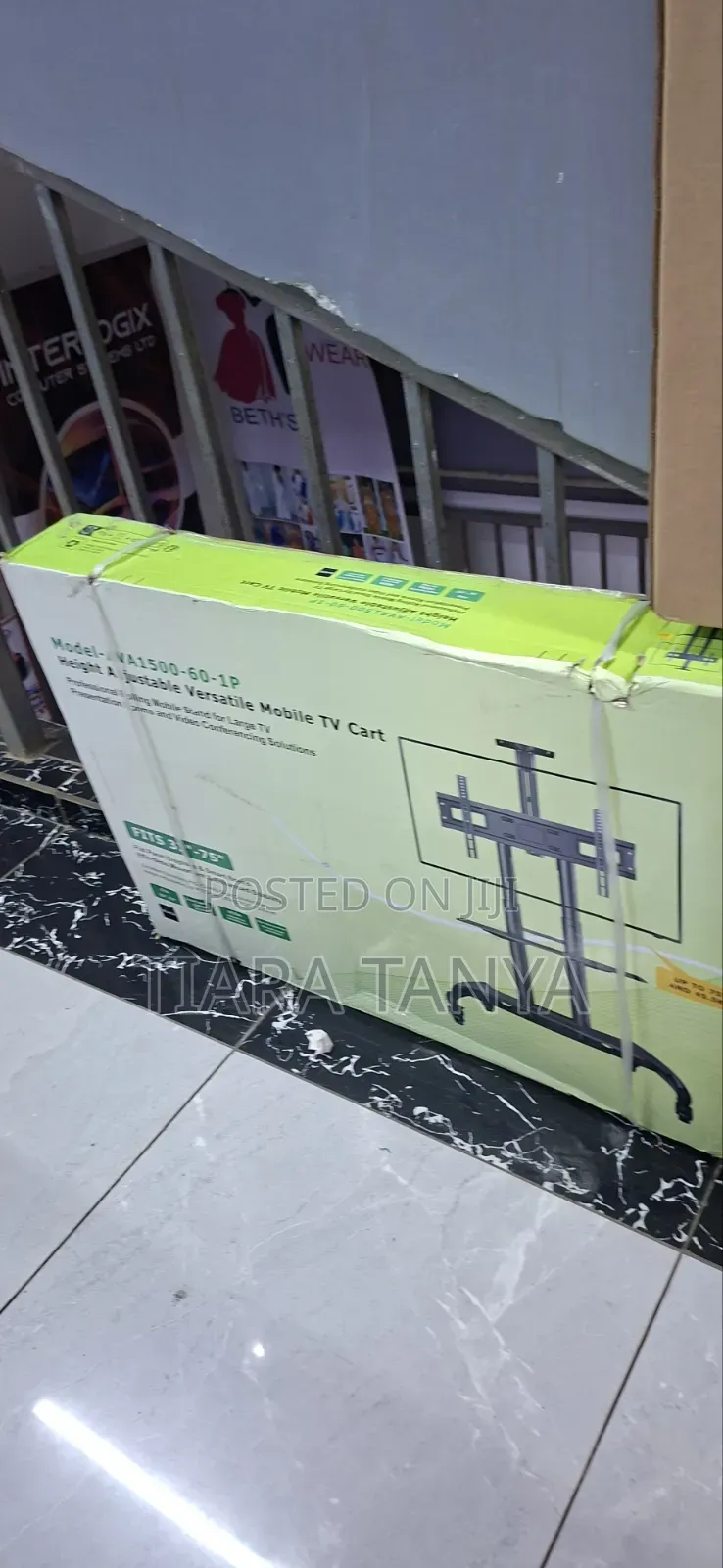 Ava TV Trolley Movable Stand 32" to 75"