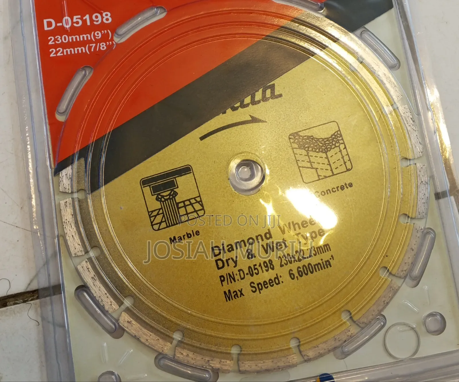 Makita D-05198 Diamond Wheel