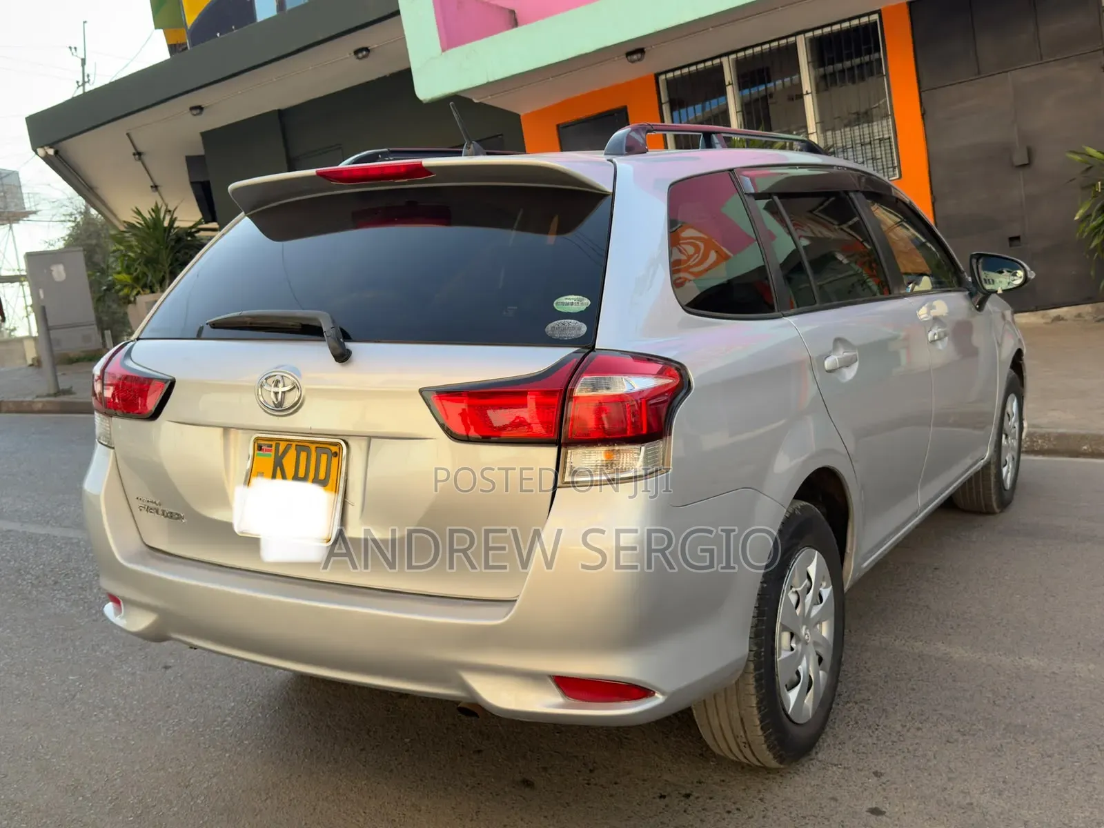 Toyota Corolla Fielder 2016 Silver