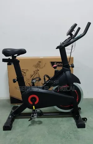 Euromax Fitness Exercise Bike/Spin Bike for Cardio, Strength Workouts