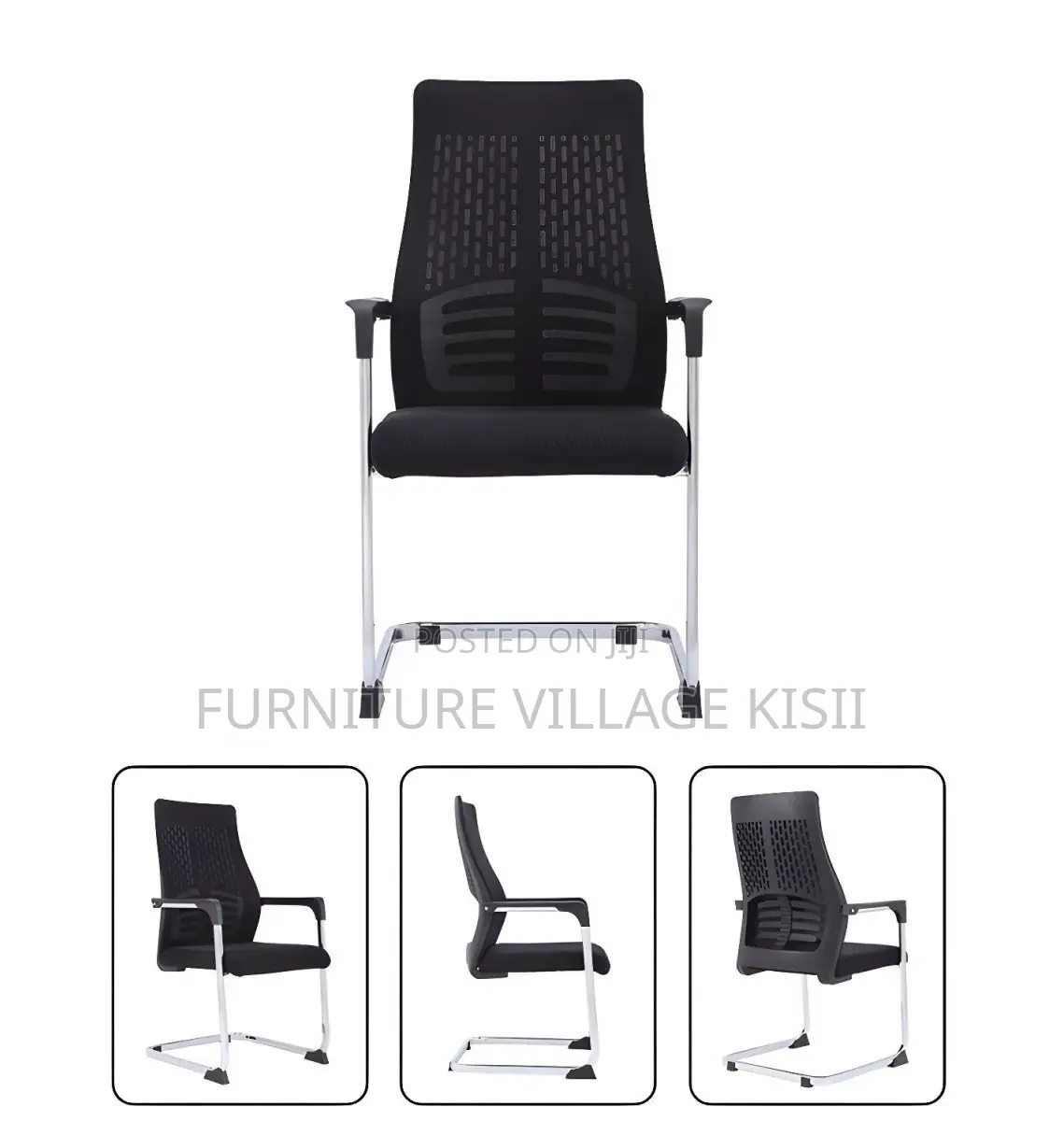 Office Chair: Ergonomic Mesh Visitors Seat