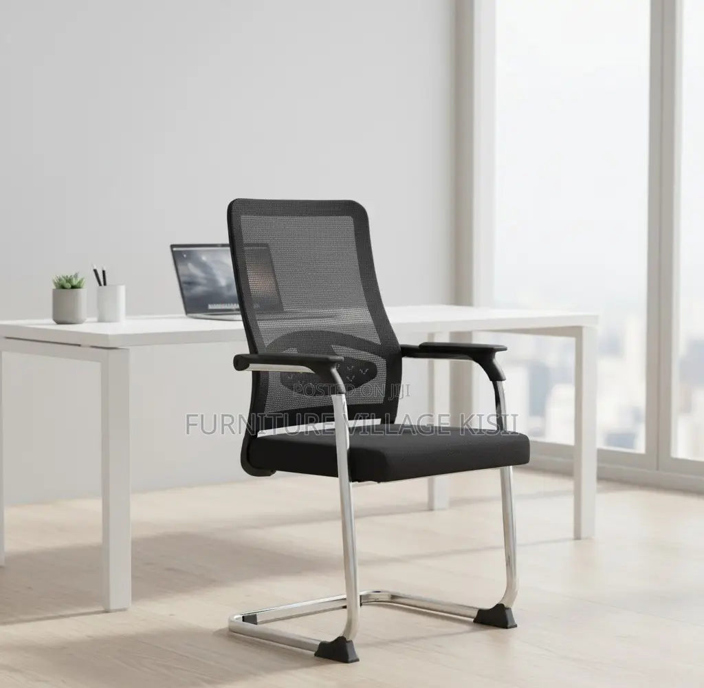 Office Chair: Ergonomic Mesh Visitors Seat