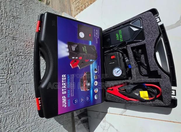 Jump Starter Kit With Air Compressor