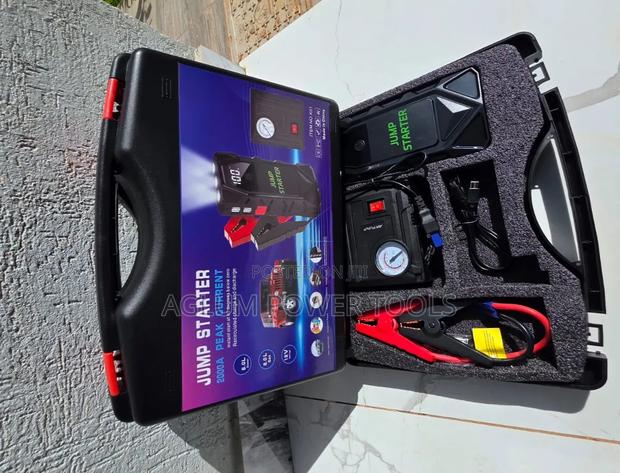 Jump Starter Kit With Air Compressor - thumbnail 2