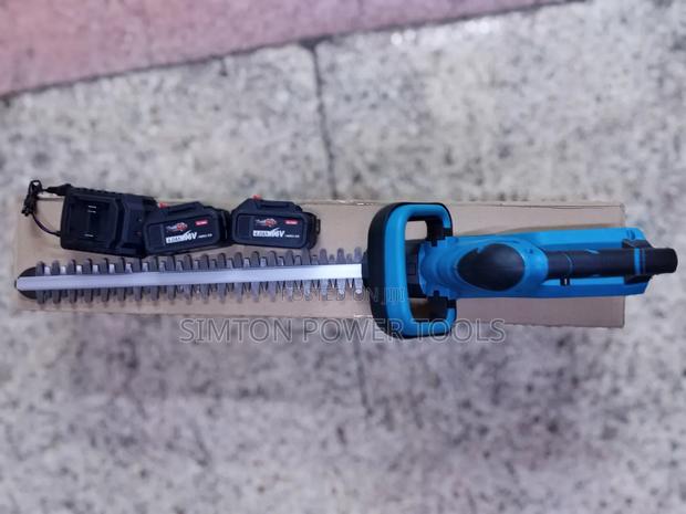 Heavy Duty Cordless Lithium-Ion Hedge/ Fence Trimmer With Safety - main view