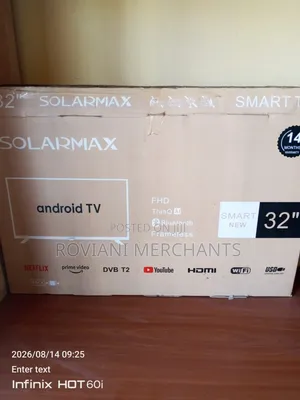 TV 32 Inch Solarmax Smart TV
