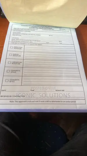 Inspection Books