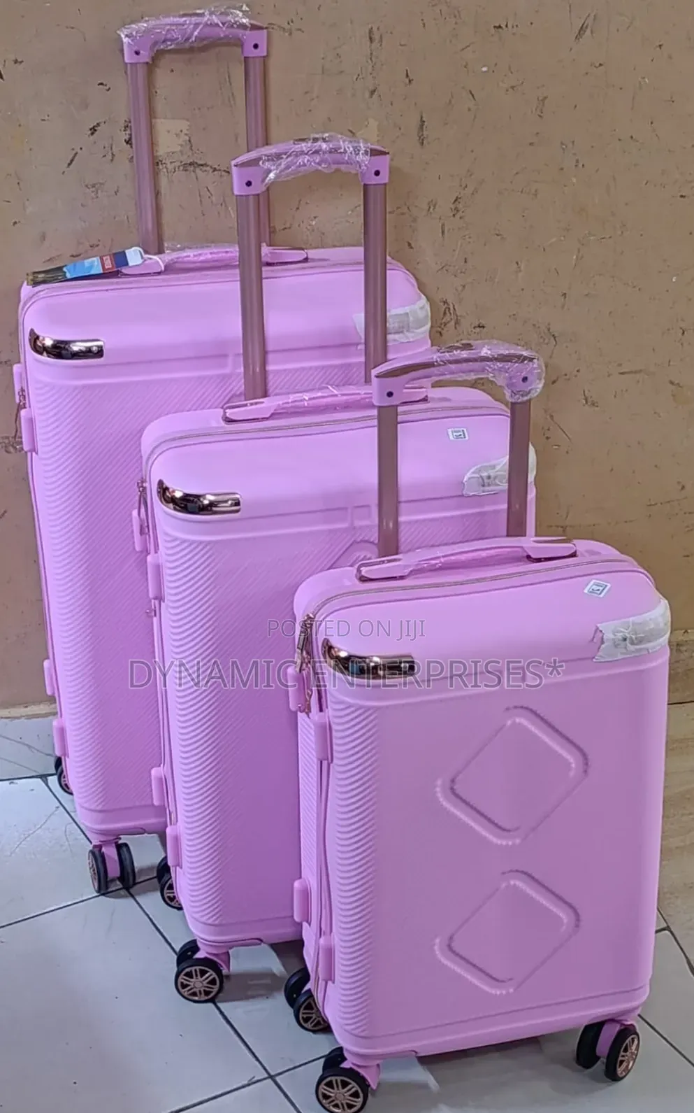 3 in 1 Luxurious Fibre Suitcase Size 4