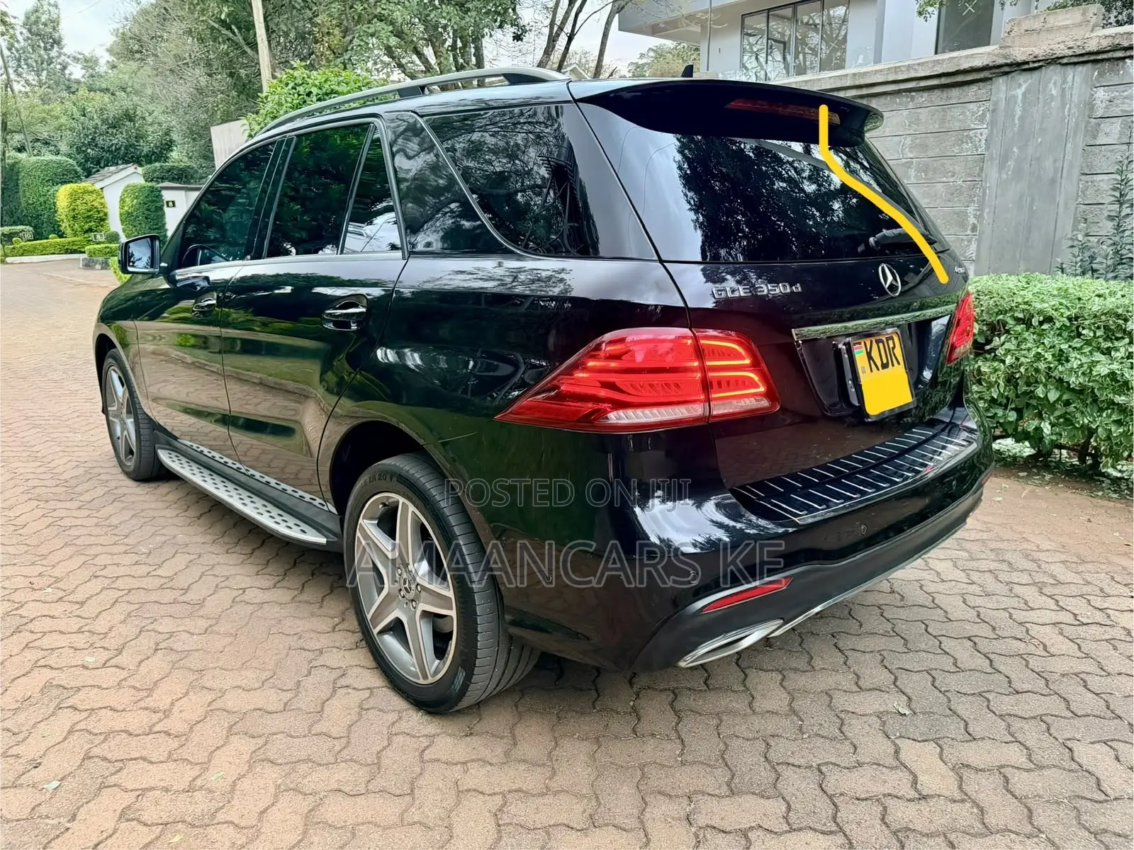 Mercedes-Benz GLE-Class GLE 350d 4MATIC 2017 Black