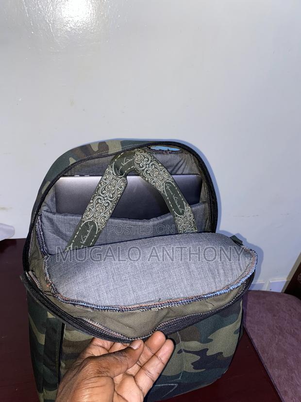 Military Inspired Camouflage Laptop Backpack Bag - thumbnail 4