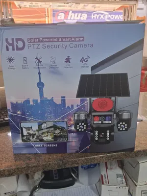 Solar Powered Smart Alarm PTZ 4G Wifi Camera Model: QL23-W)