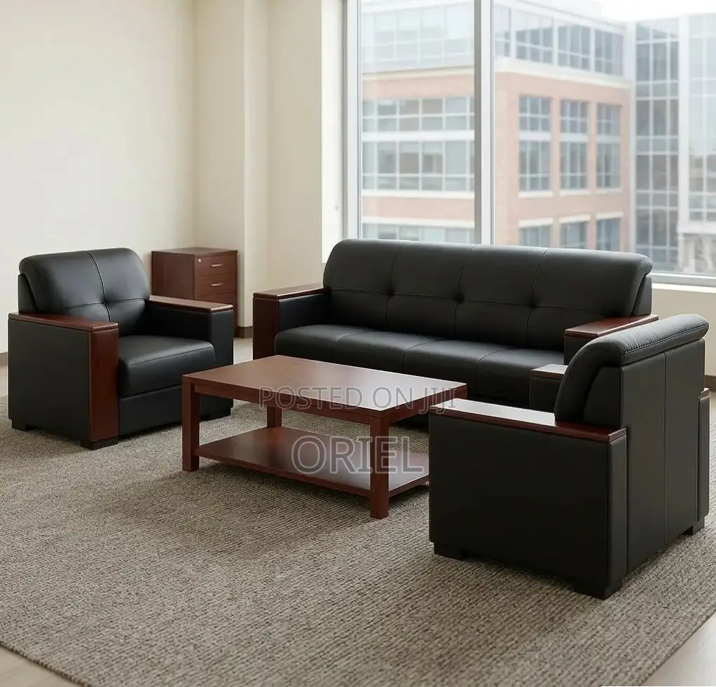 Office Sofa : Five-Seat Office Sofa
