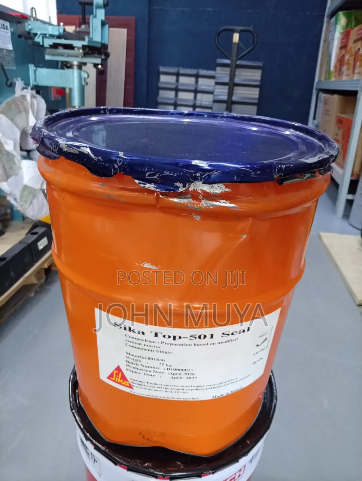 Cementitious Waterproofing 25kg Sika Top-Seal 501 for Concrete Builds