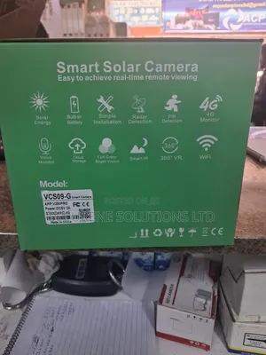 V380 Pro Smart Solar Camera 4G Wifi (Model: VCS09-G)