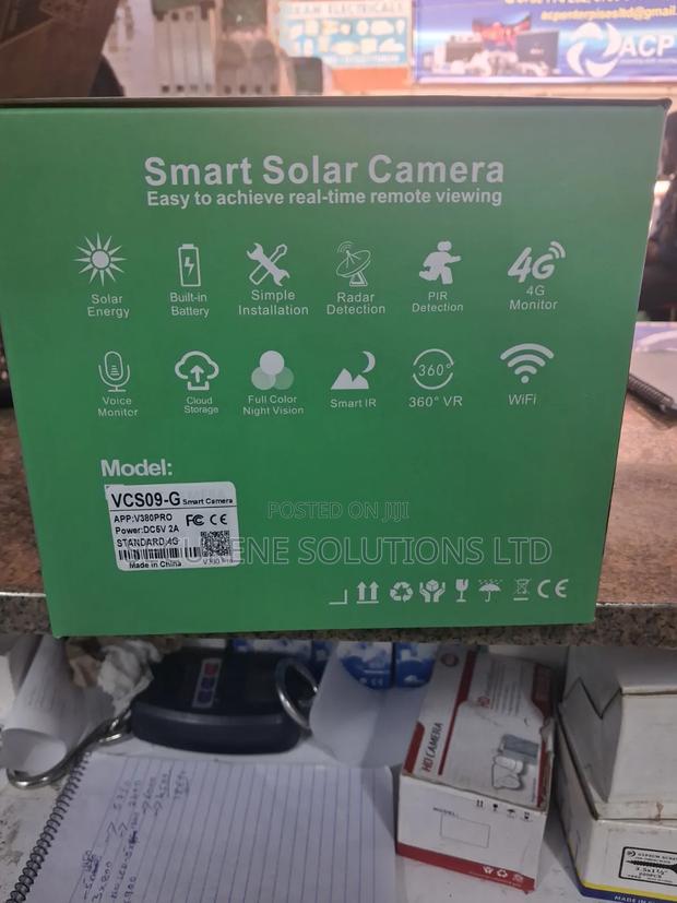 V380 Pro Smart Solar Camera 4G Wifi (Model: VCS09-G) - thumbnail 2