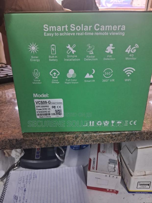 V380 Pro Smart Solar Camera 4G Wifi (Model: VCS09-G) - thumbnail 4