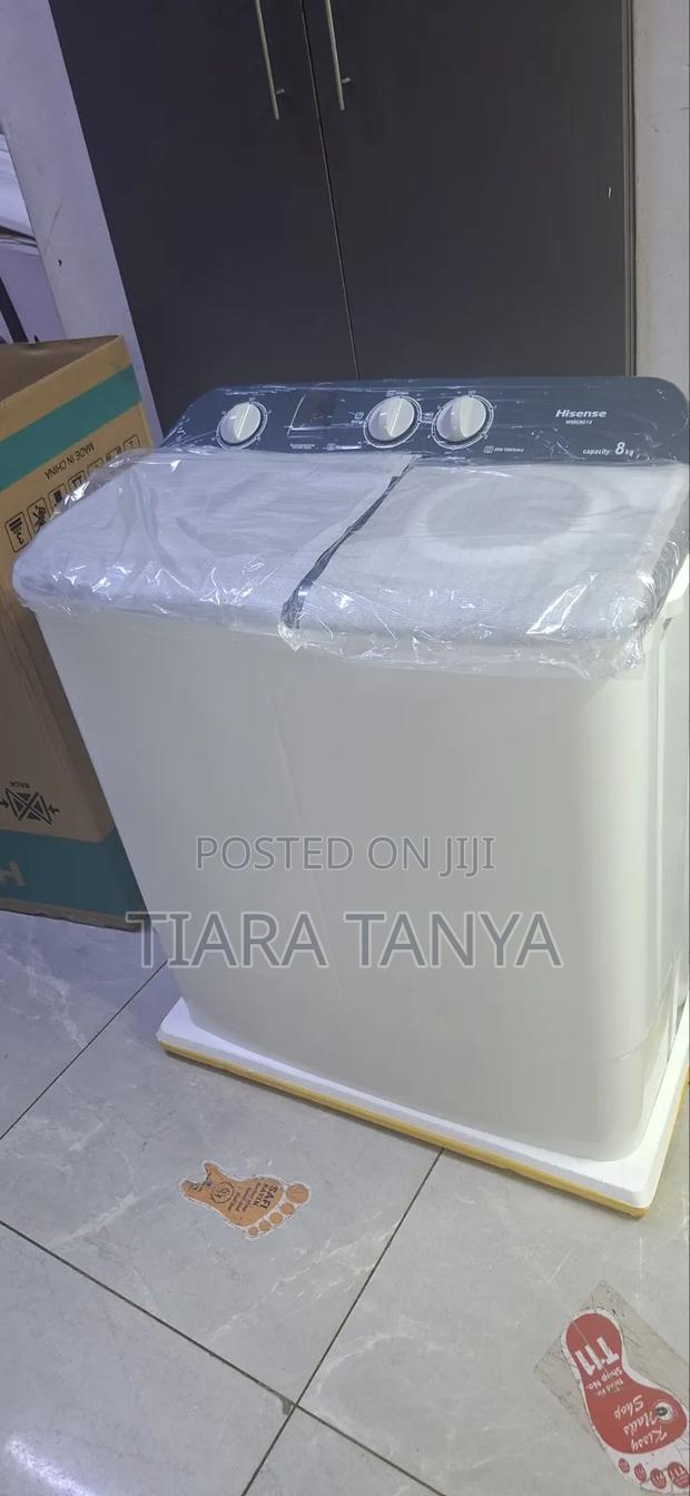 Hisense 8kg Twin Tub Top Load Semi Automatic Washing Machine