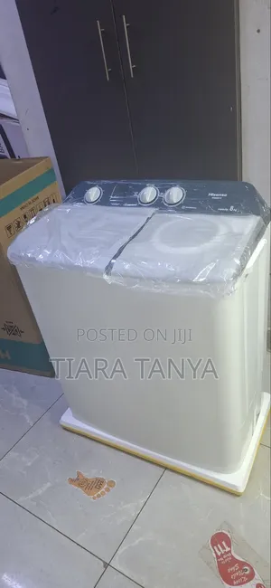 Hisense 8kg Twin Tub Top Load Semi Automatic Washing Machine