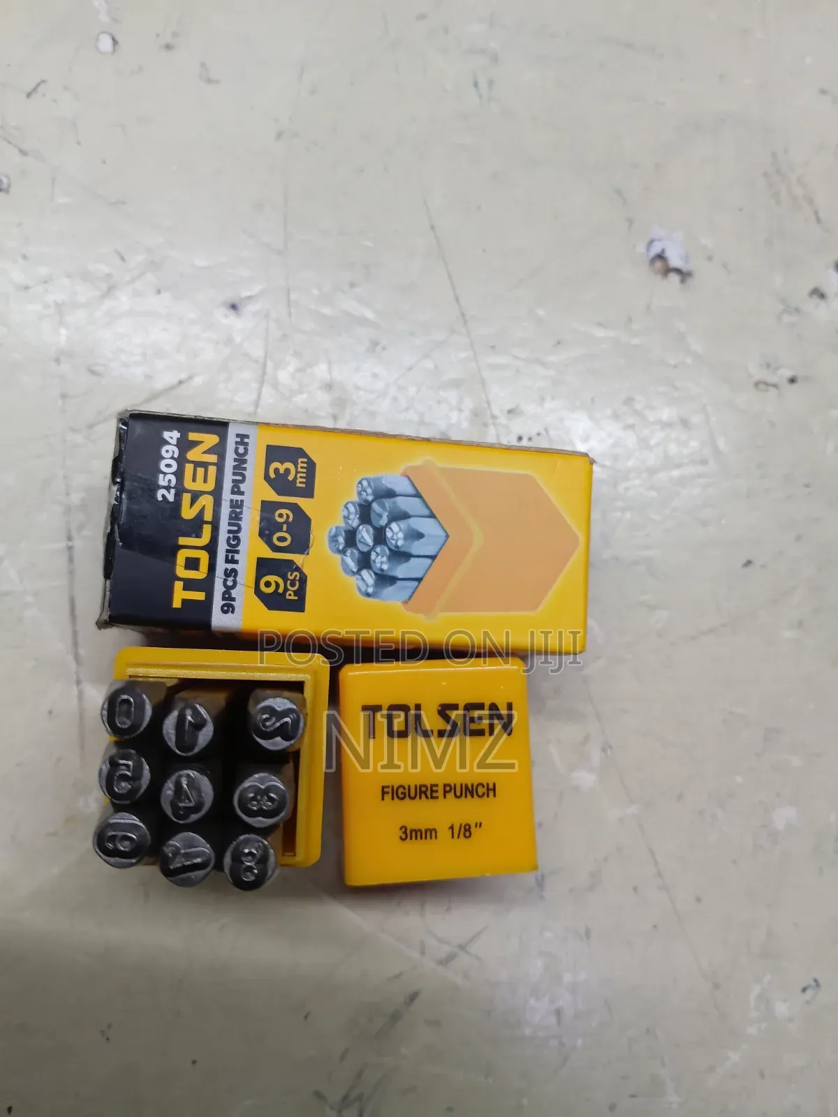 9pcs Figure Punch 3mm
