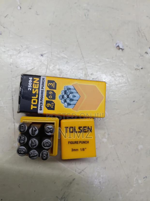 9pcs Figure Punch 3mm