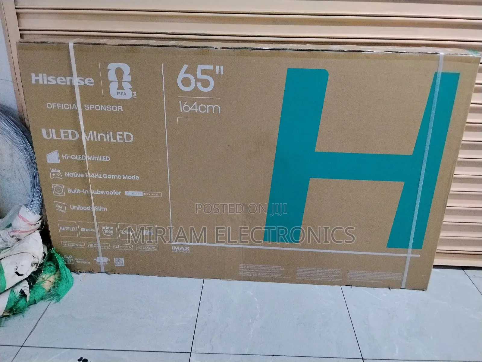 Hisense 65" Miniled Uled Smart 144hz Gaming Quantum Dot