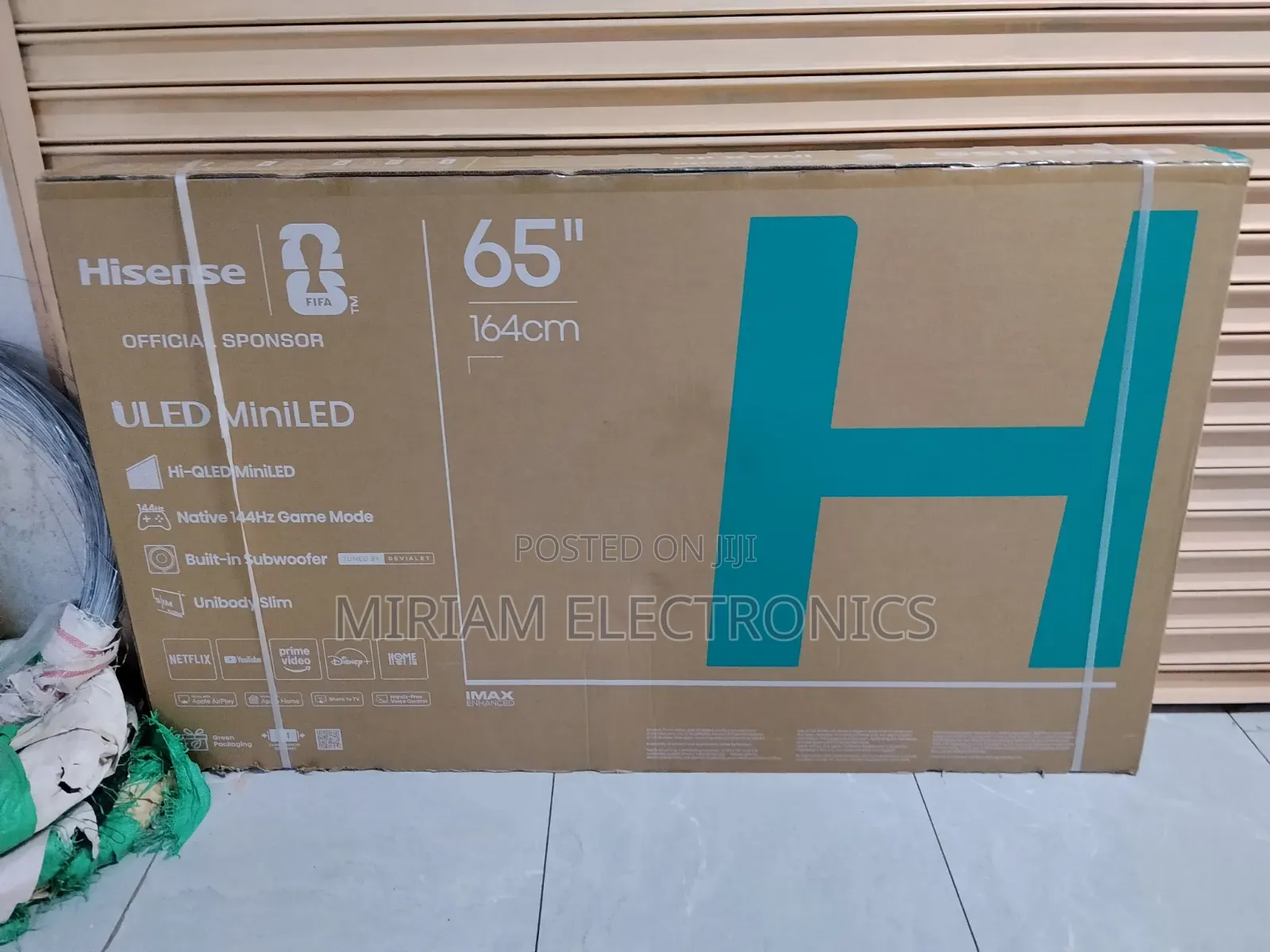 Hisense 65" Miniled Uled Smart 144hz Gaming Quantum Dot