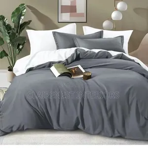Grey and Yellow Beautiful Duvet Covers for Master Bedrooms