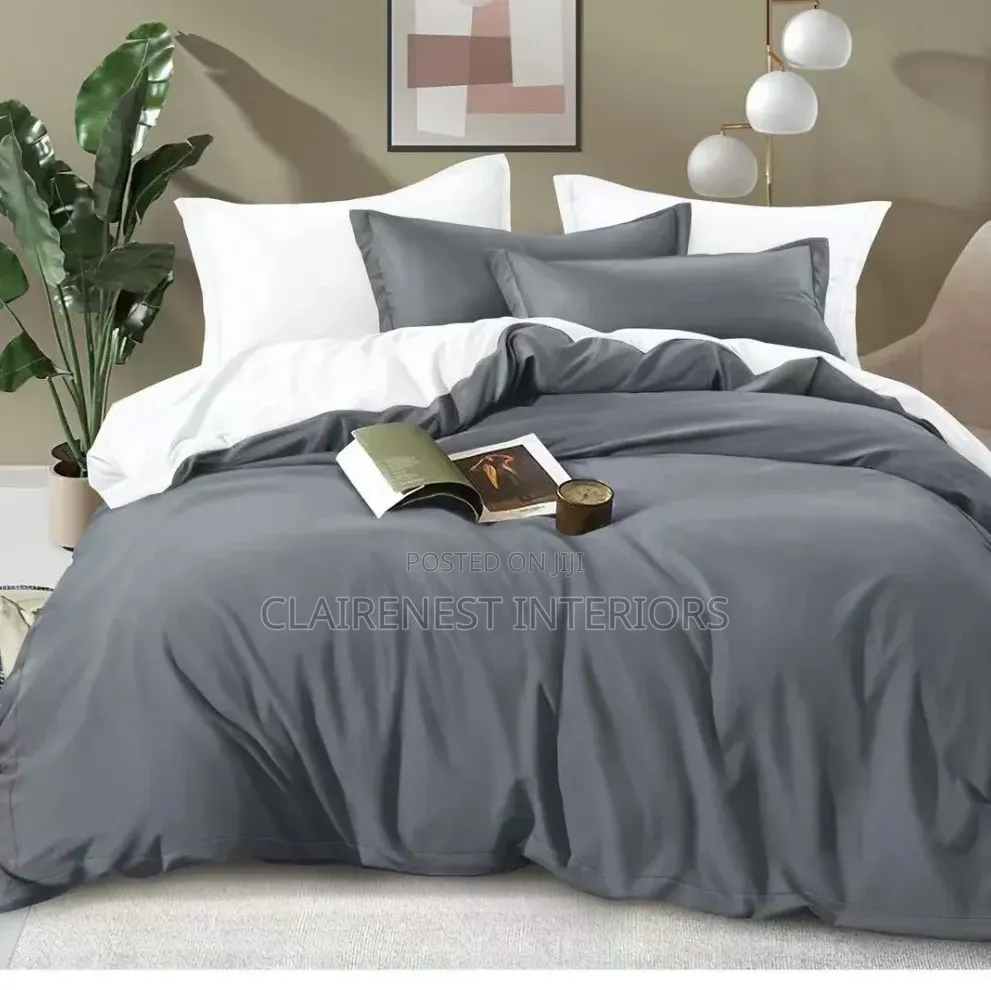 Grey and Yellow Beautiful Duvet Covers for Master Bedrooms