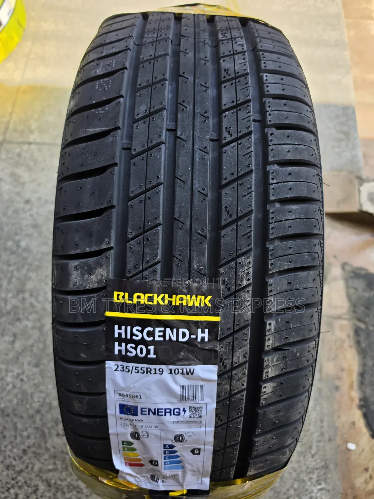 235 /55 R19 Blackhawk Tires (Highway)