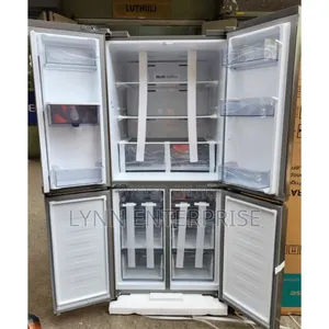 Hisense 4 Door Refrigerator With Water Dispenser and Ice Maker Option