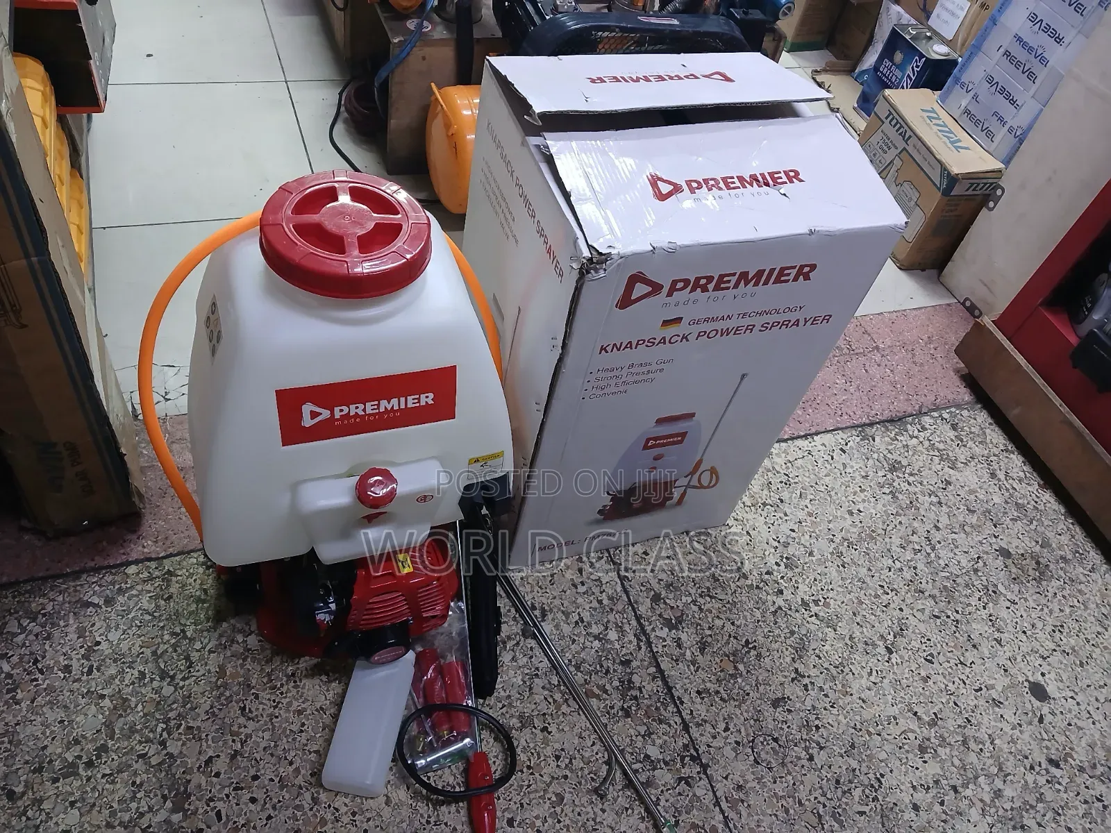 Premier 25L Knapsack Power Sprayer 2 Stroke