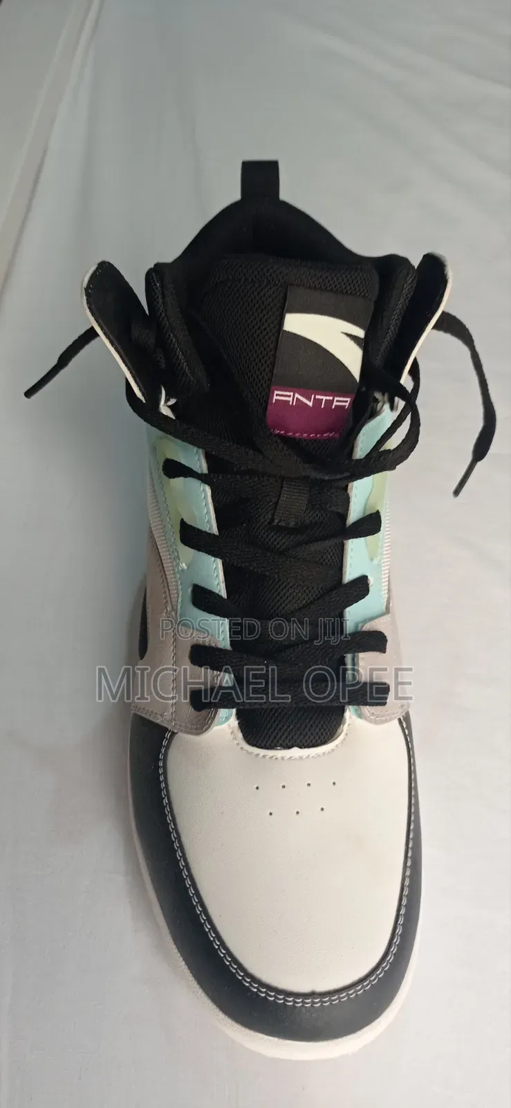 Anta Streetball High 'White Grey Brown'