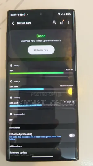 Samsung Galaxy Note 10 5G 256 GB Black