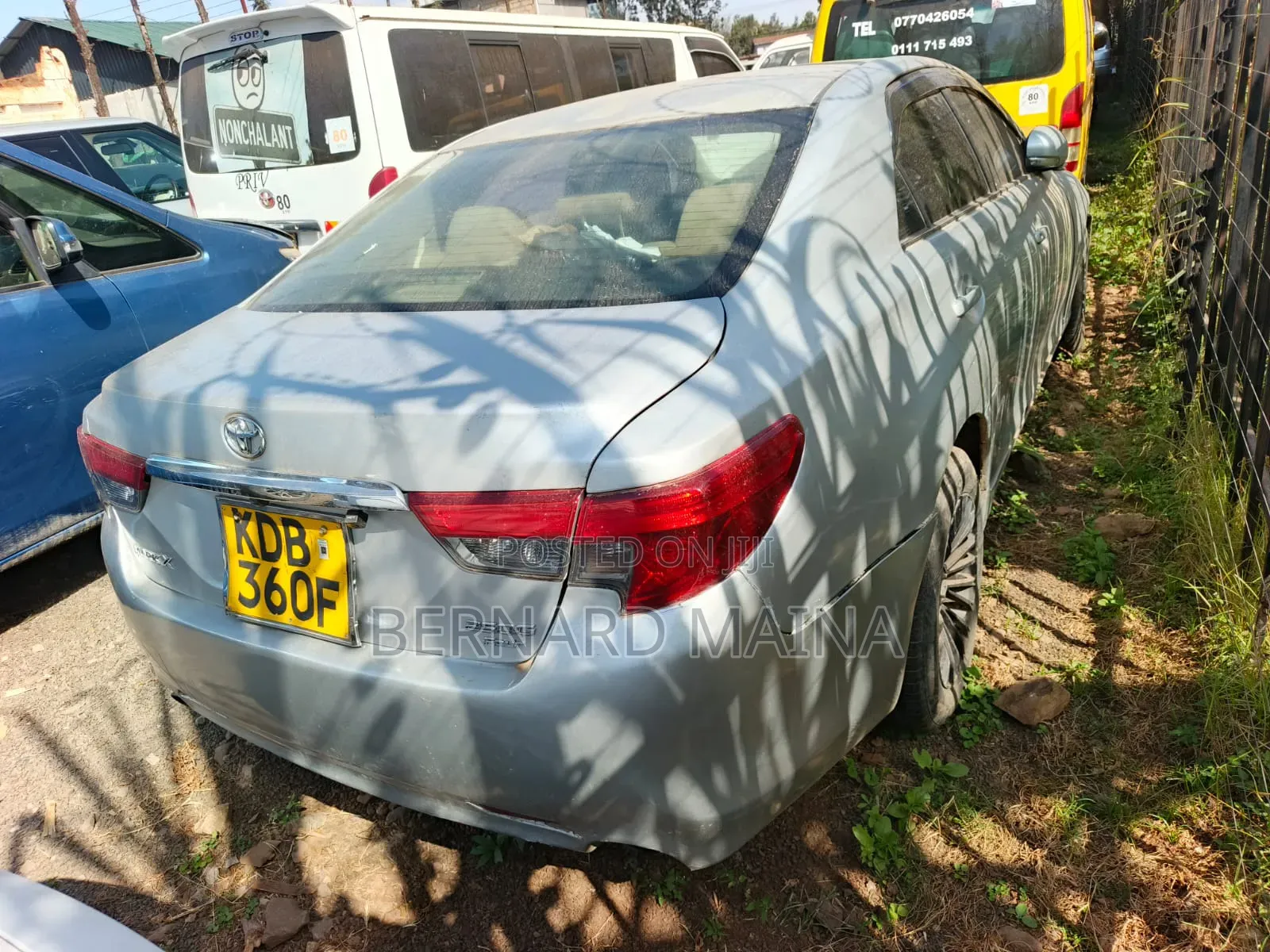 Toyota Mark X 2013 Silver