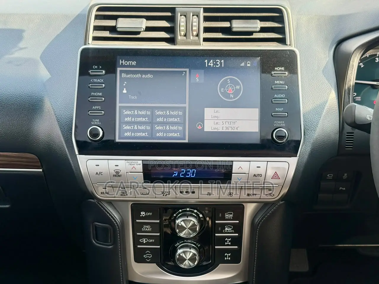 Toyota Land Cruiser Prado 2.8 2020 Gray