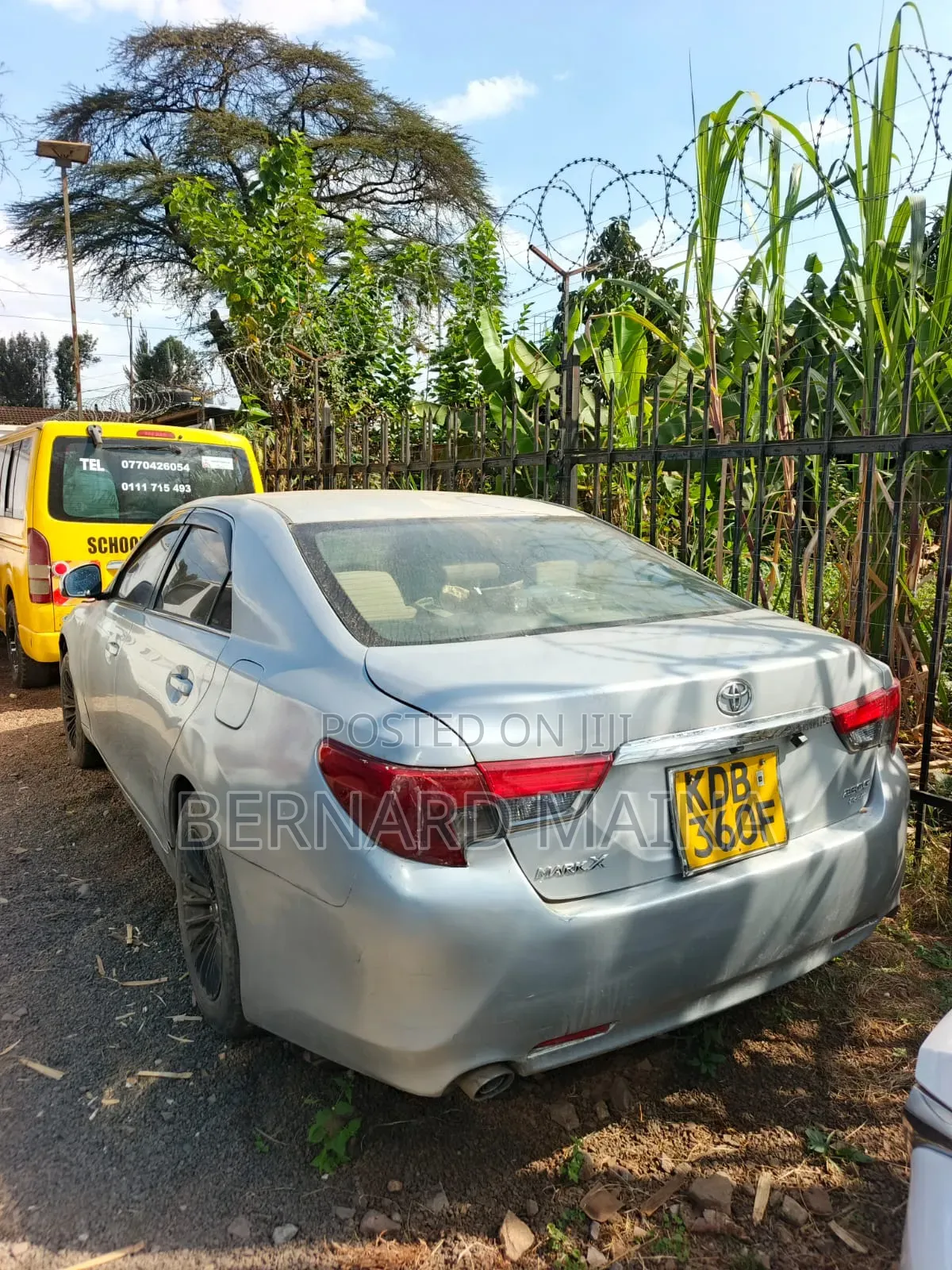Toyota Mark X 2013 Silver