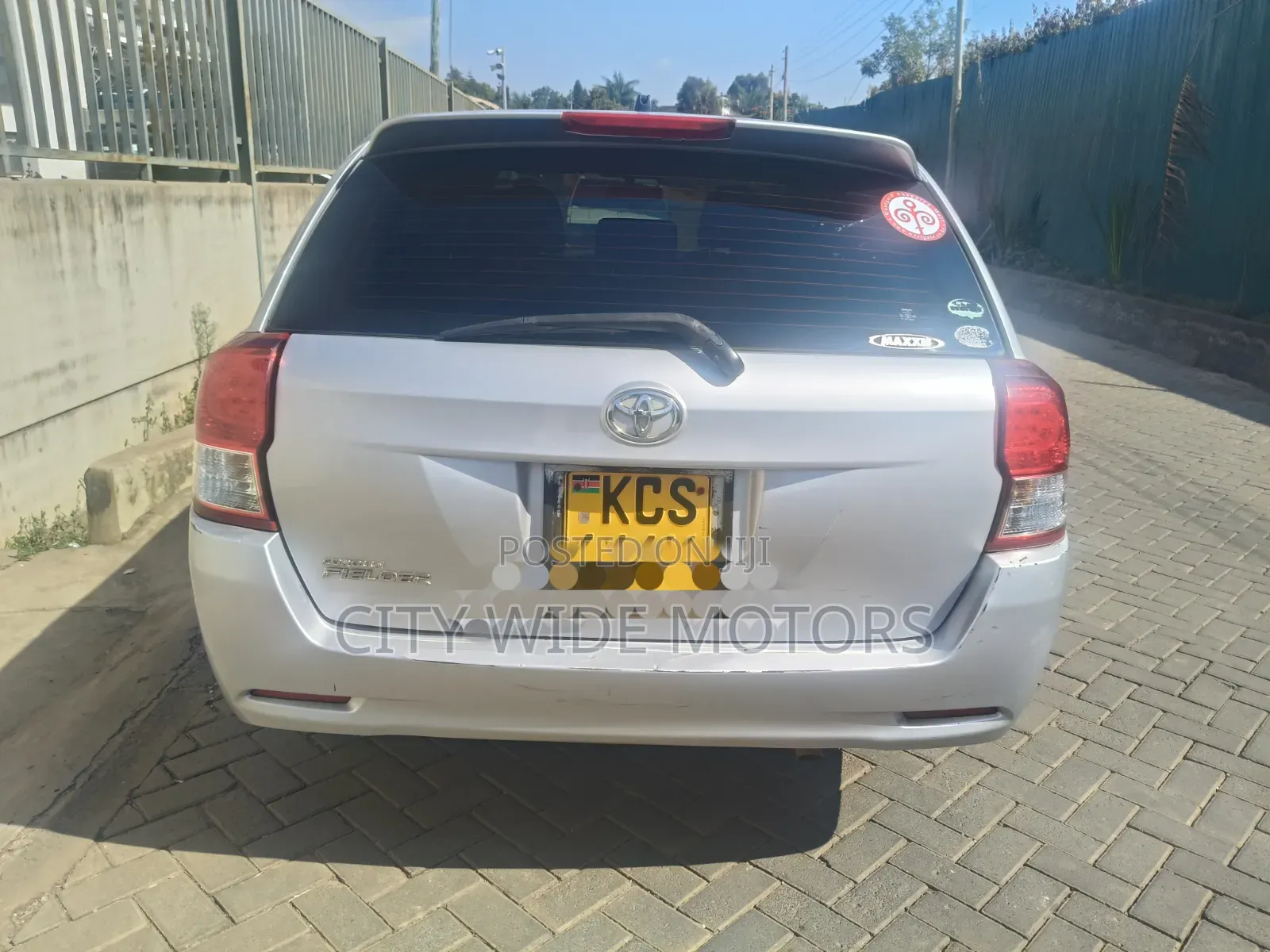 Toyota Corolla Fielder 2012 Silver