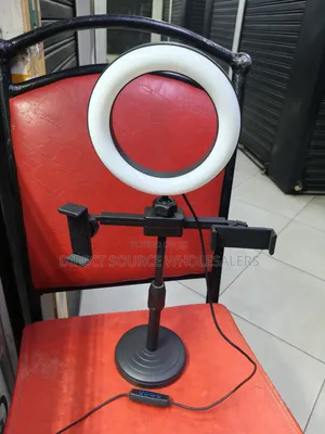 Dual Phone Holder Table Stand for TikTok Live Streaming