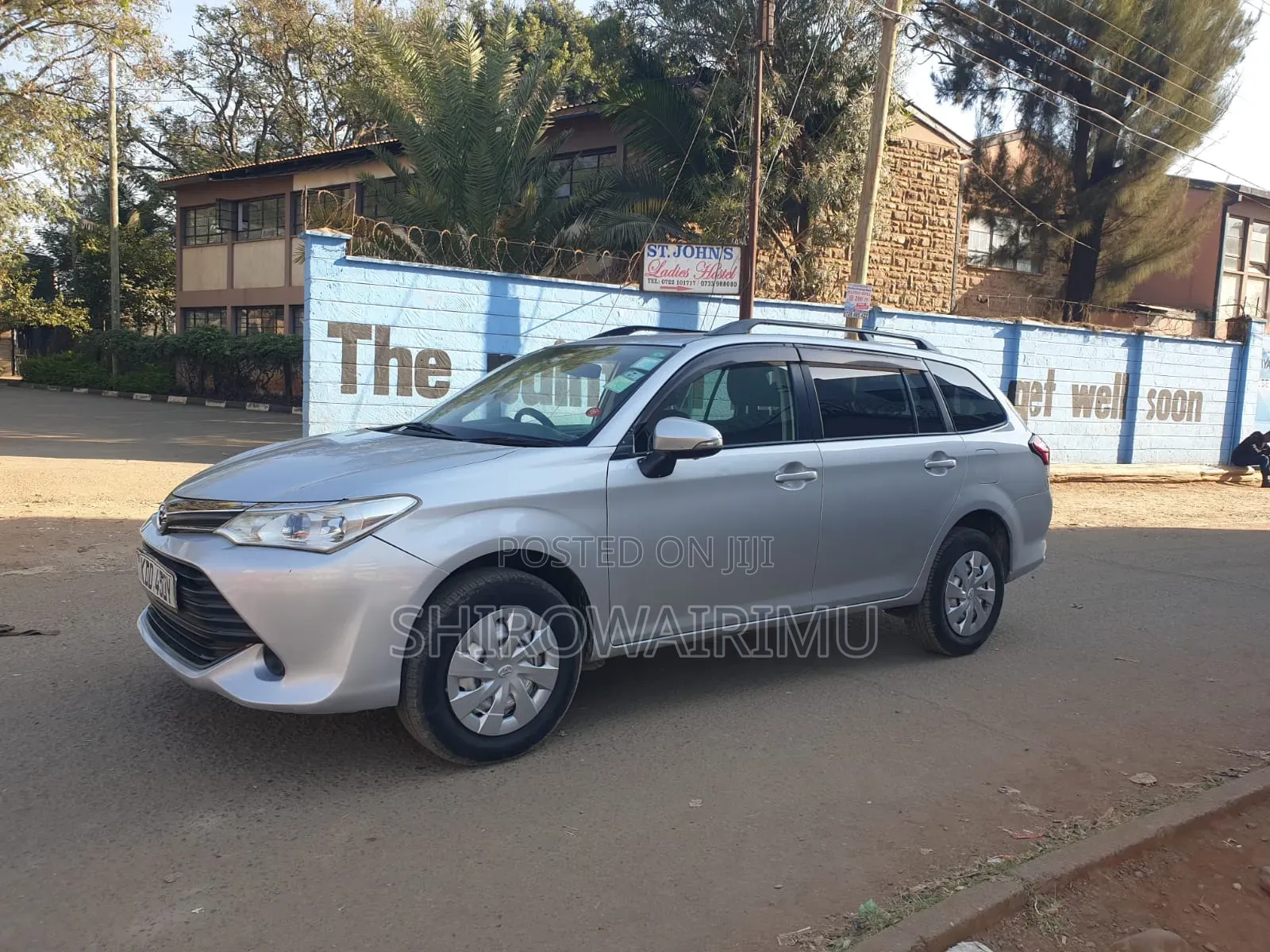 Toyota Corolla Fielder 2016 Silver