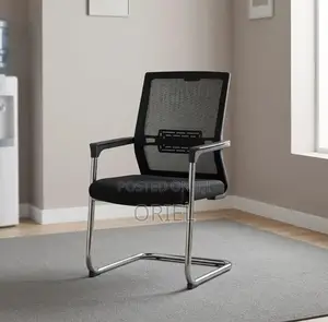 Office Chair : Mesh-Back Waiting Office Chai